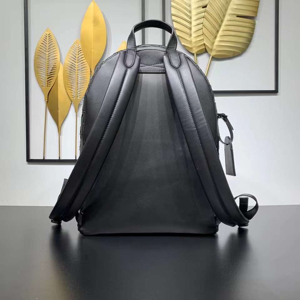 Louis Vuitton Armand Backpack In Black Monogram Seal Leather - Praise To  Heaven