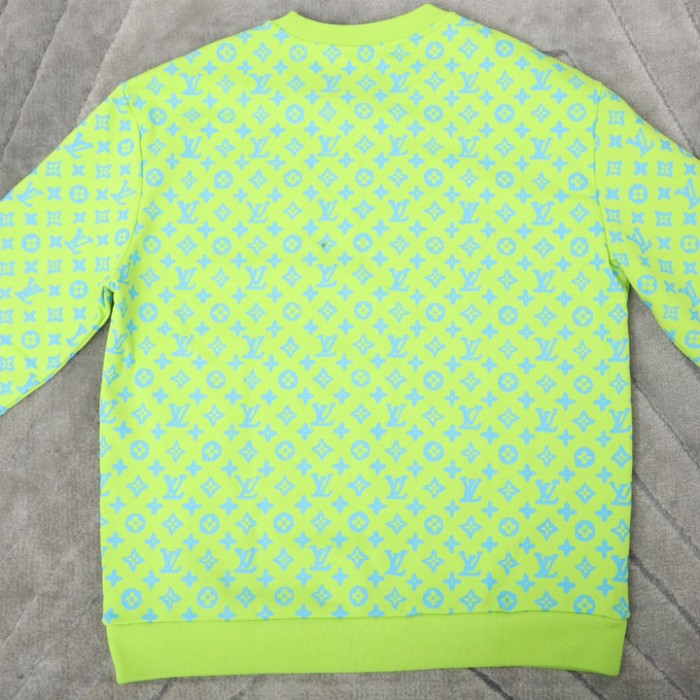 Louis Vuitton Monogram Rainbow Playground Graphic Sweatshirt Green/Yellow